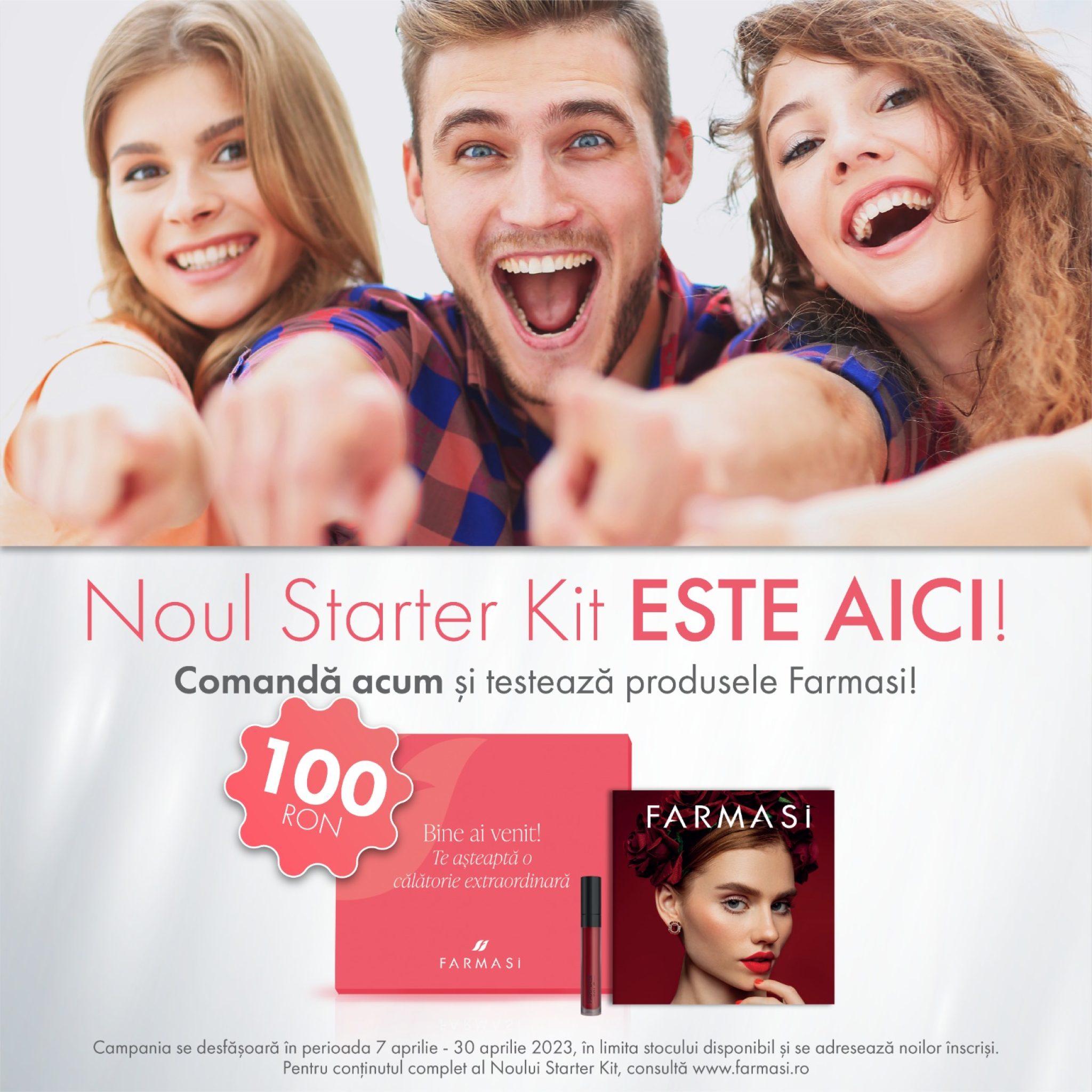 Beauty Influncer Farmasi: produse cosmetice cu discount 30%-23%